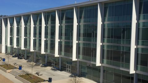 Metal Doors Proposed to Combat Glass Walls