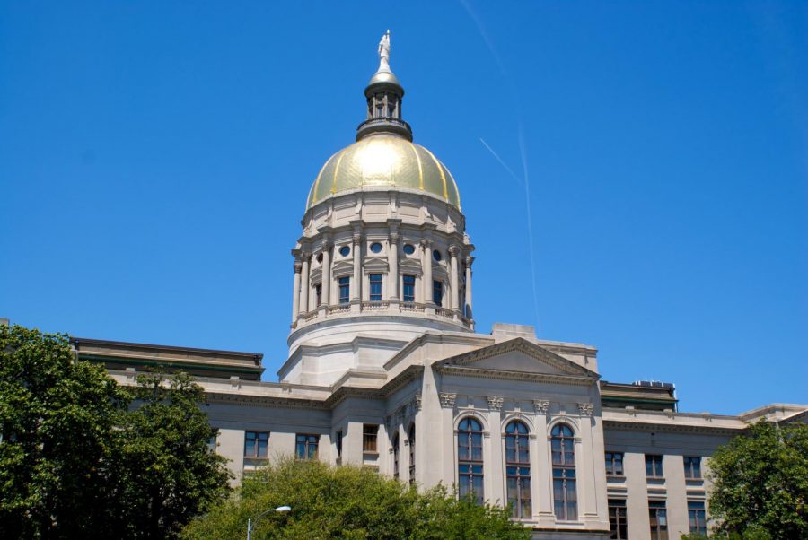 The Georgia State Capitol.