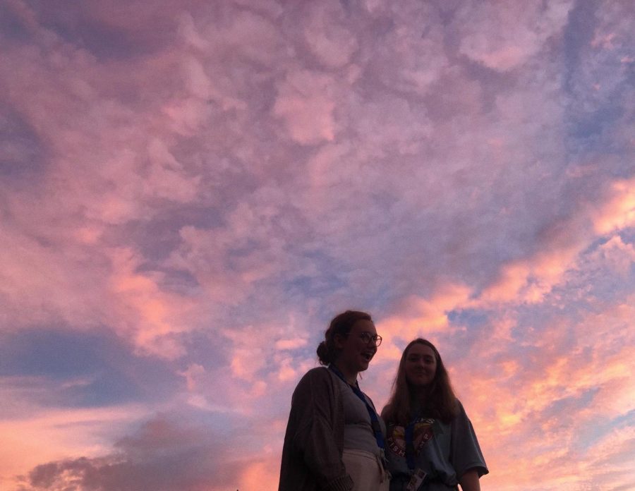 A sunset at Berry College in Rome, Georgia—the site of Georgias Governors Honors Program.