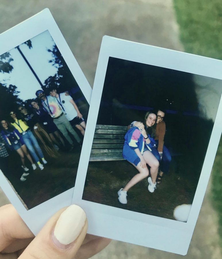 Polaroids that junior Lucy Roberts reminisces on from last years Governors Honors Program session. 