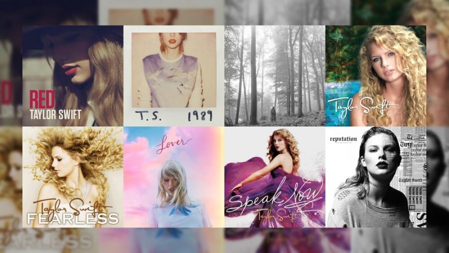 Taylor+Swifts+albums.