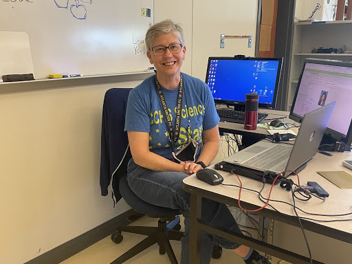 Peterson in her Chamblee classroom