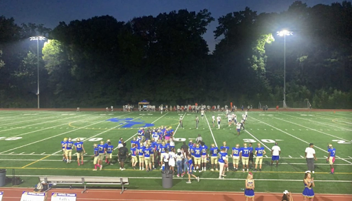 Chamblee Bulldogs before dominating the Dunwoody Wildcats on the field