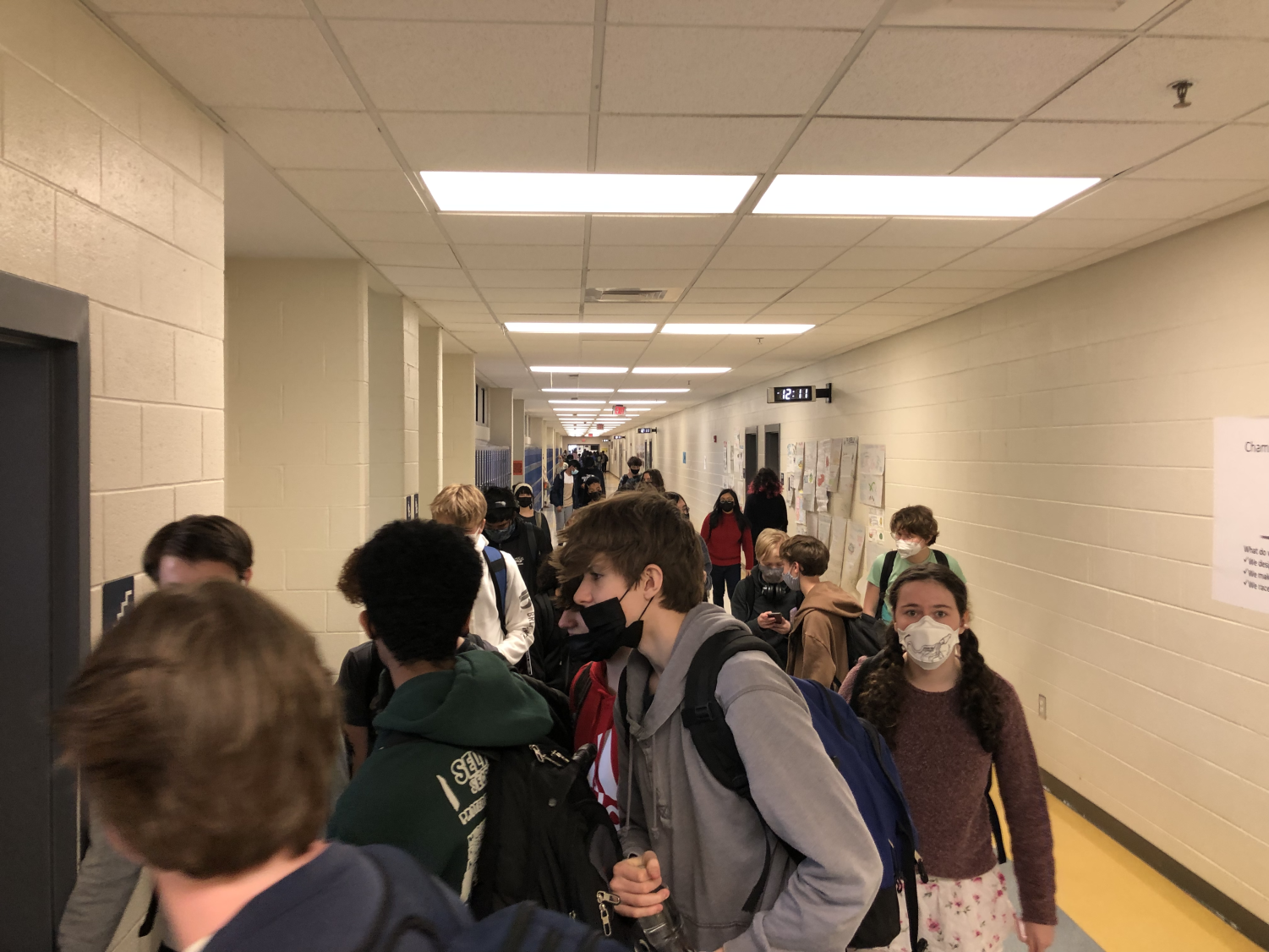 Sweeping Up Chamblee’s Tardy Students – The Blue & Gold