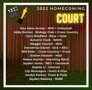 Get To Know Chamblees 2022 Homecoming Court