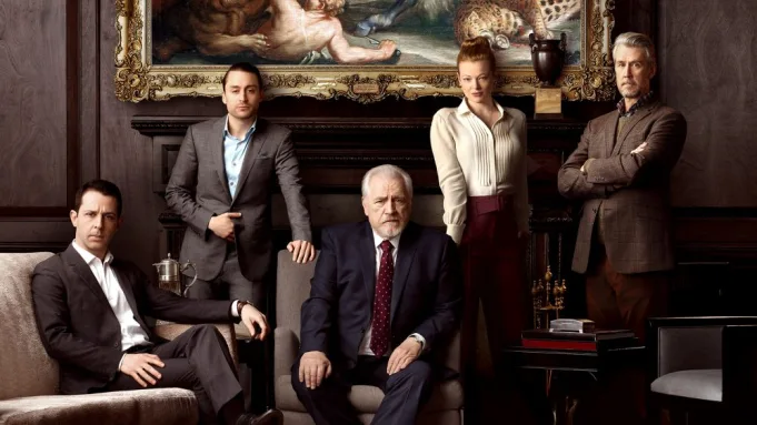 The cast of the HBO series Succession. Photo courtesy of HBO