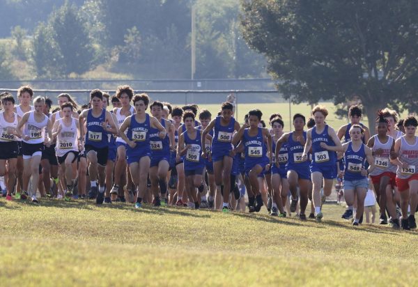 Pictured: Chamblees cross country team at the North Georgia Championships in Jefferson, GA on August 26, 2023
