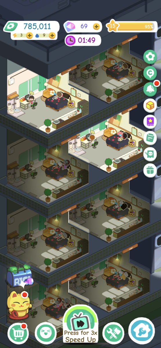 One section of my apartment community on Rent Please! Landlord Sim.
Image by Simran Kukreja