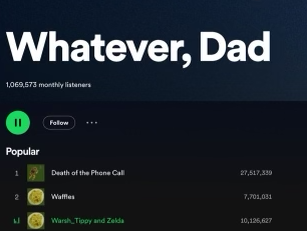 Well, the music IS on Spotify at least.