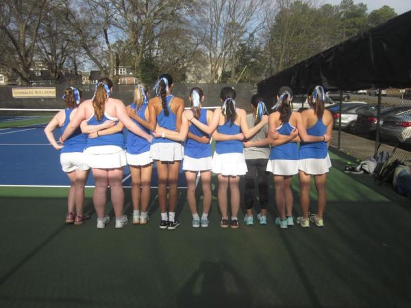 Chamblee’s girls’ tennis team.