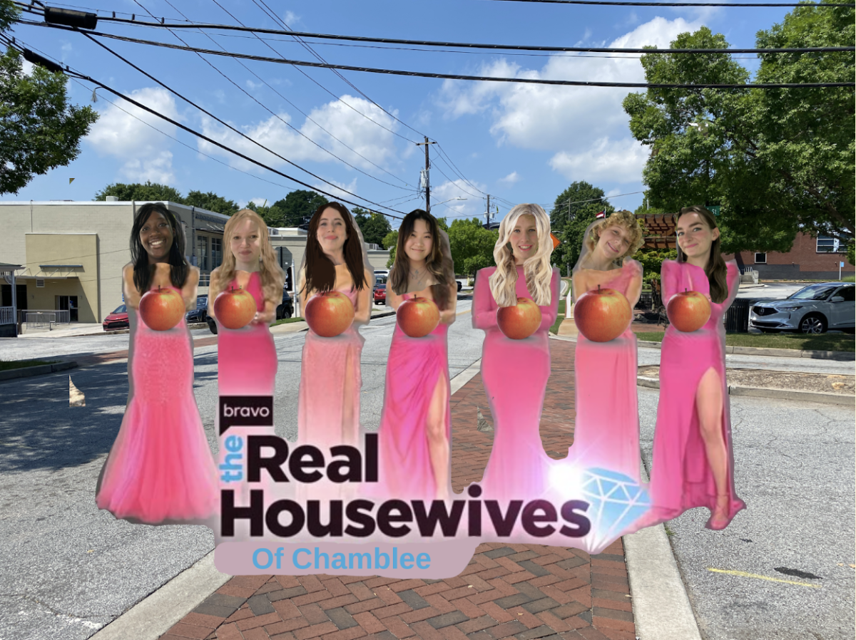 The New Real Housewives of Atlanta from left to right: Normia Nadman, Cloreal Lisweski, Laddison Aloyns, Canada Choy, Elizabeth Ritchey, Marian Byers-Meck, Mindy Fallon.
Photo courtesy of Bravo