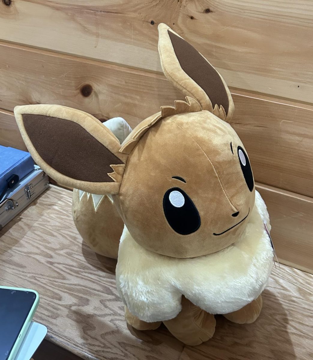 A stuffed Eevee. Photo courtesy of the author