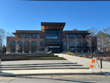 Chamblee City Hall, the seat of local government (photo courtesy of A. Lee)