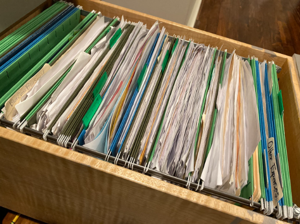 A file drawer, an alternative way to store information (Photo Courtesy of Jackson Lee)
