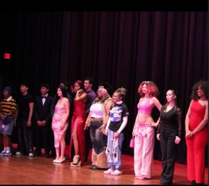 Last year's Chamblee Fashion Club fashion show. Photo Courtesy of @officialchsfashionclub on Instagram.