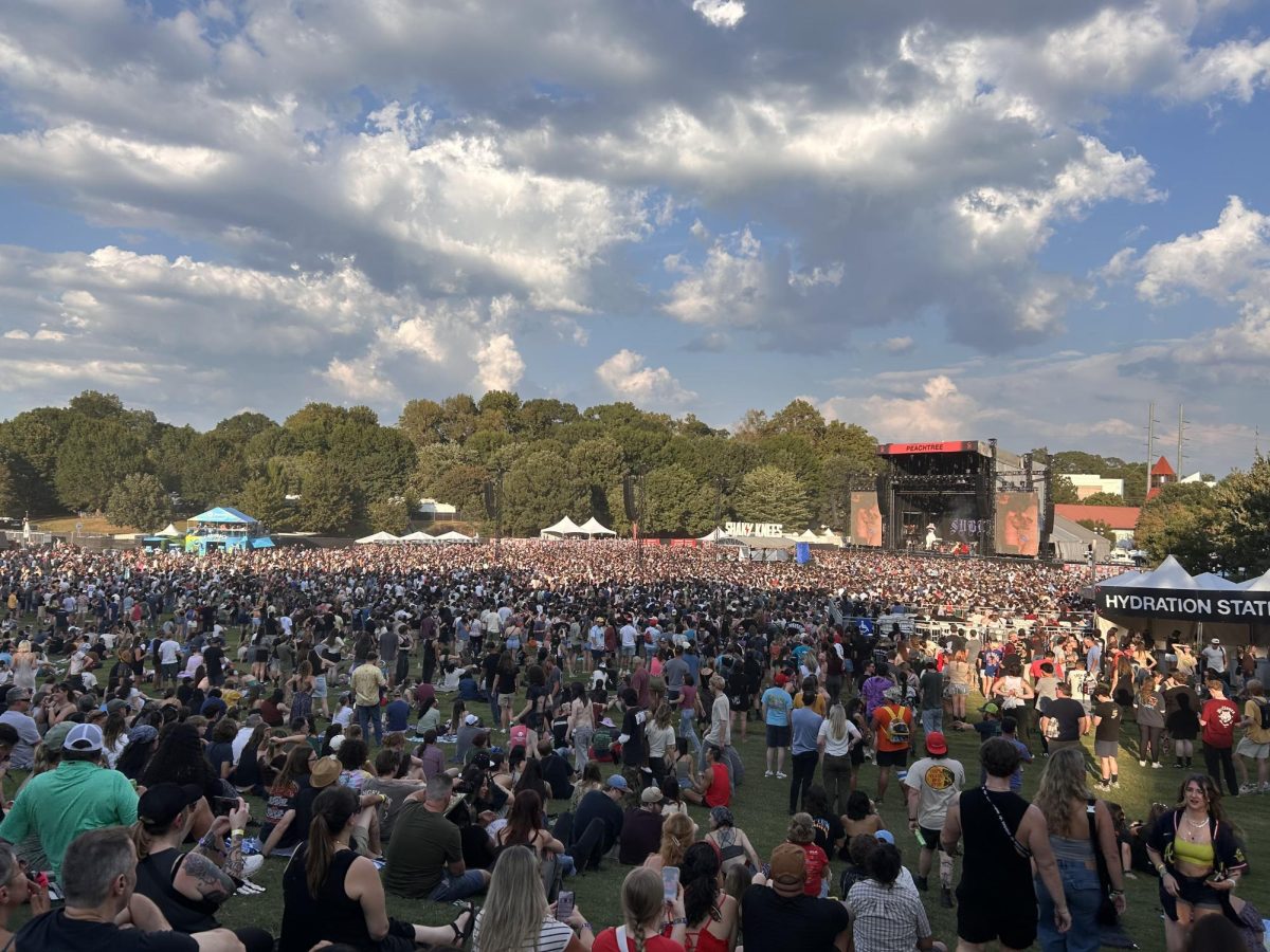 A photo of the Shaky Knees festival. Photo courtesy of Annabelle Shim ('26).
