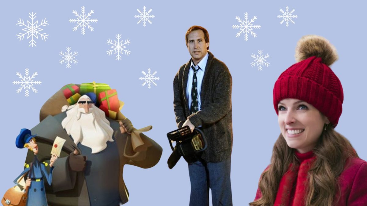A collage of Ellie’s favorite Christmas movie characters. Edited by Ellie Owens. 
