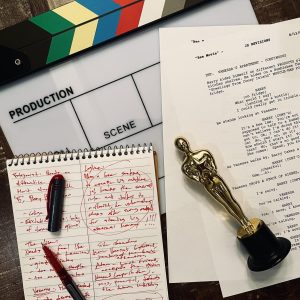 A collection of items that related to films. Photo by Maven Bolick.