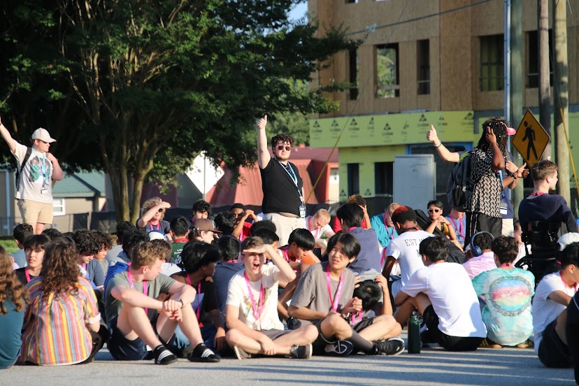 Students at an activity at GHP. Photo Courtesy of Luke Varner.