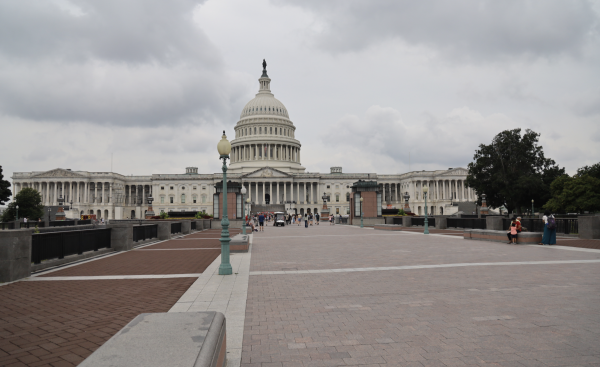 A photo of the United States Capital Building. Photo by Anna Kate Flood.