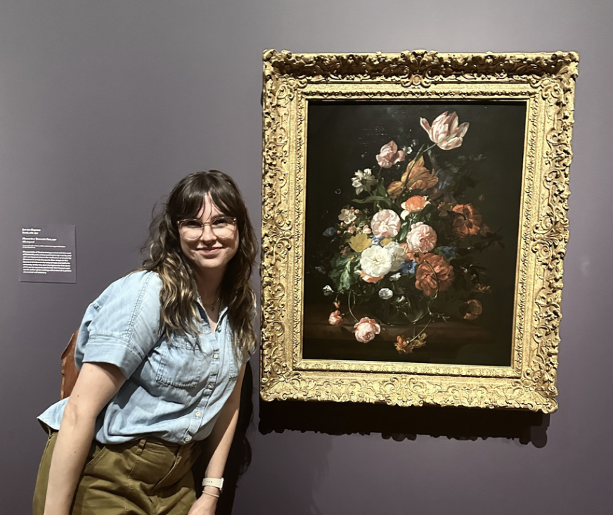 Ms. Mattie Bell at the High Museum. Photo Courtesy of Ms. Bell.