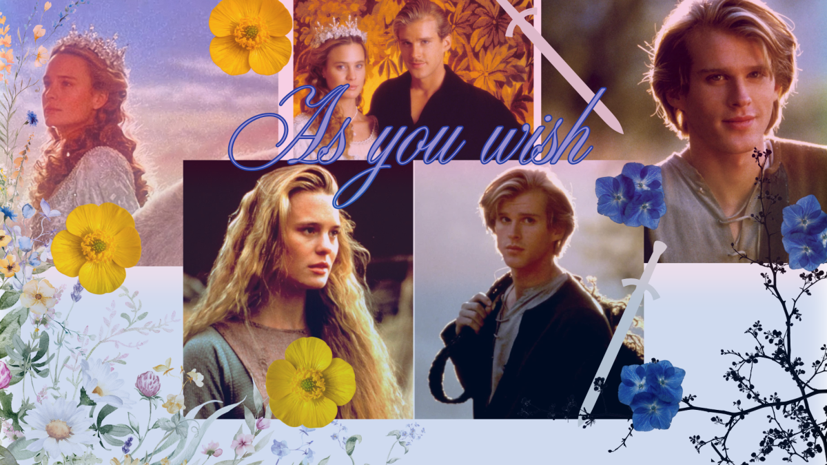 A collage of iconic Princess Bride movie moments. Photo created by Maren Merkel.