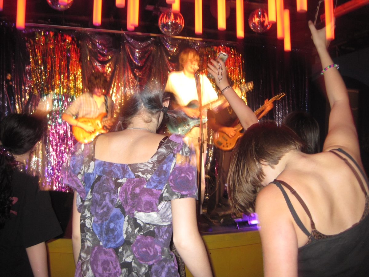 Another photo from and independent band's concert. Photo by Sela Sokol.